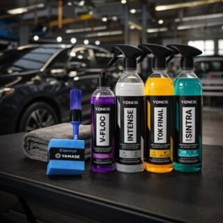 Limpeza Automotiva Completa Shampoo V-floc Revitalizador Intense Cera Tok Final Limpador Sintra Fast Pano Vonixx | Shampoo V-floc, Revitalizador Intense, Cera Tok Final, Limpador Sintra Fast, Pano incluído