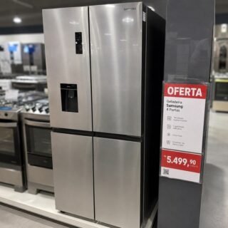 Geladeira Hisense Multidoor 460l Frost Free Inverter Inox