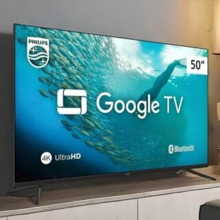 PHILIPS, Smart TV, 50” 4K UHD, 50PUG7019/78, Google TV, Comando de Voz, HDR