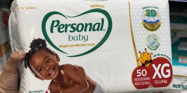 Personal Fralda Baby Premium Protection Extra Grande, 50 Unidades