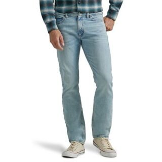 Lee Jeans masculino lendário slim reto