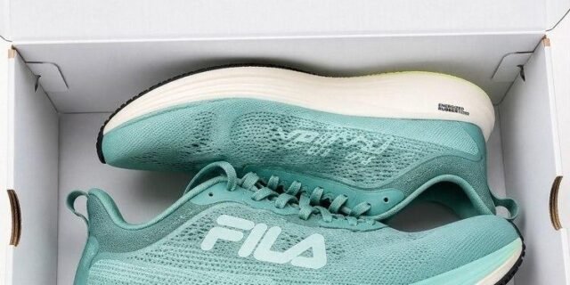 Tênis Fila Kr6 Frame Feminino Azul E Verde