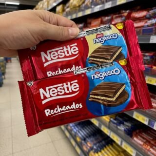 Nestlé Negresco Recheado 90g Tablete