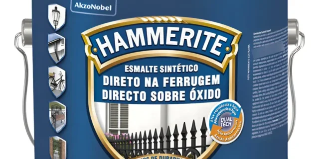 Tinta Esmalte Hammerite Direto Na Ferrugem 2,4l Cores
