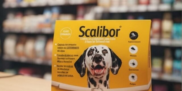 Scalibor 25g – Coleira Antiparasitária contra mosquitos vetores da Leishmaniose – Cães porte grande 65cm