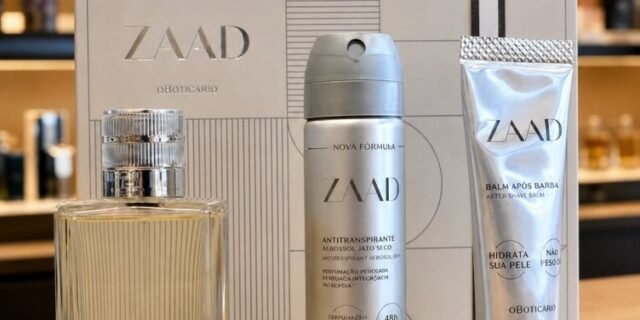 Zaad O Boticário perfume bálsamo e antitranspirante