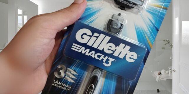 Gillette Mach3 Aparelho de Barbear com 3 Lâminas 1 Unidade