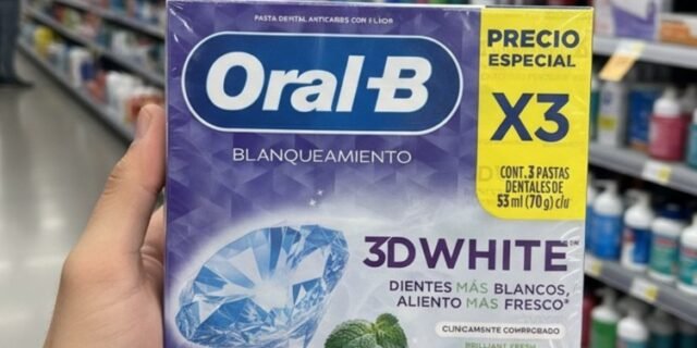 Oral-B Pasta de Dente 3D White Brilliant Fresh, 3 Unidades de 70 g