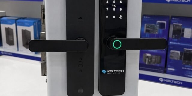 Fechadura digital Keltech Kt1000 biométrica