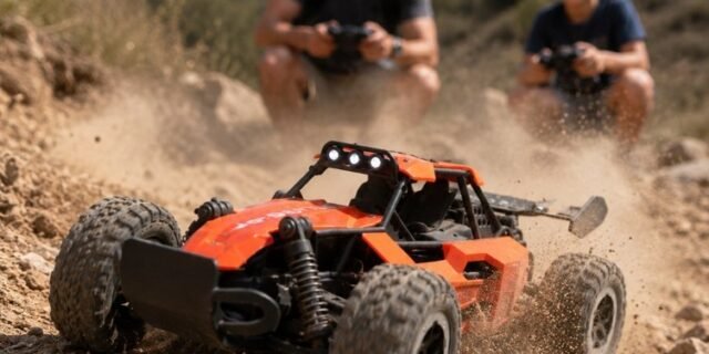 Carro de Corrida Controle Remoto RC 1:16 Off-Road 20km/h