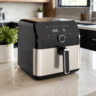 Fritadeira Sem Óleo Airfryer Arno Mega Digital 7,5l Inox 1700w Afd7 110v
