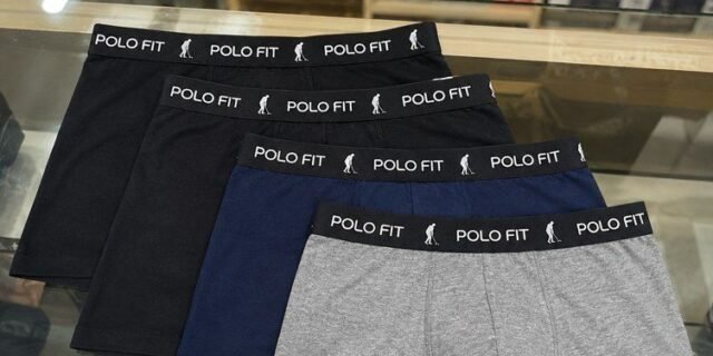 Kit 4 Cuecas Boxer Masculina Algodão Confortável Polo Fit