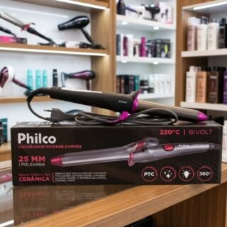 Cacheador Phico Cachos De 25mm. Revestimento Em Cerâmica, Pec15 Intense Curves Bivolt