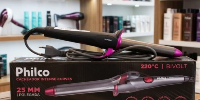 Cacheador Phico Cachos De 25mm. Revestimento Em Cerâmica, Pec15 Intense Curves Bivolt