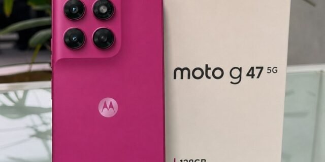 Moto G47 5G – 128GB 12GB (4GB RAM + 8GB RAM Boost)