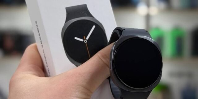 Samsung Galaxy Watch8 Smartwatch 40mm LTE, Galaxy AI – Grafite