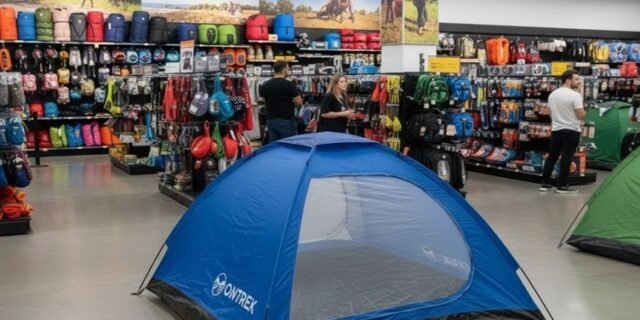 Barraca Acampamento Camping Iglu 4lugares Impermeável Ontrek