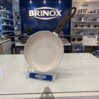 Brinox – Frigideira 20X4Cm 0,8L Ceramic Life Suprema – Vanilla