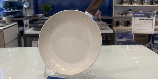 Brinox – Frigideira 20X4Cm 0,8L Ceramic Life Suprema – Vanilla