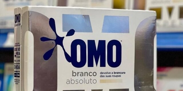 Lava-roupas Em Pó Roupas Brancas Omo Expert Caixa 720g