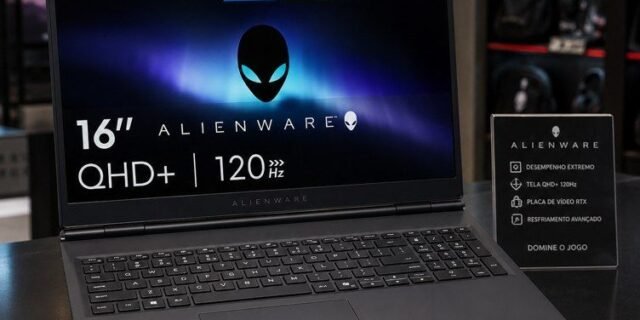 Notebook Gamer Alienware 16 AC16250, Intel Core 5 210H, Ubuntu Linux