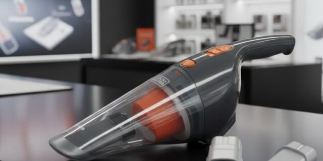 BLACK+DECKER Aspirador de Pó Elétrico Portátil BDCV370 Ideal para Automóveis 12V