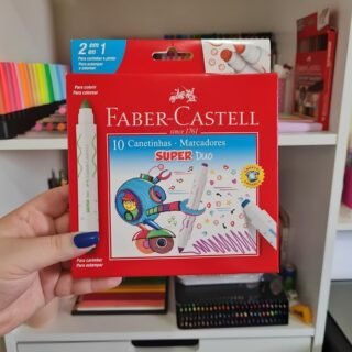 HIDROGRAFICA 2 PONTAS SUPER DUO, Faber-Castell