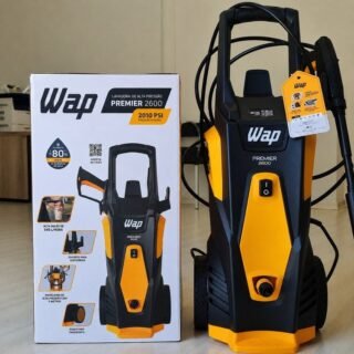 Wap Lavadora De Alta Pressão Premier 2600, 360l/h, Com Bico Turbo, Jato Em Leque E Concentrado, 2000psi 1800w 220v