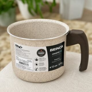 Brinox – Fervedor 12X11,5Cm 1,2L Ceramic Life Suprema – Vanilla