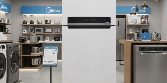 Geladeira/refrigerador Midea Frost Free Duplex Branca 473l Md-rt611evk013 Inverter