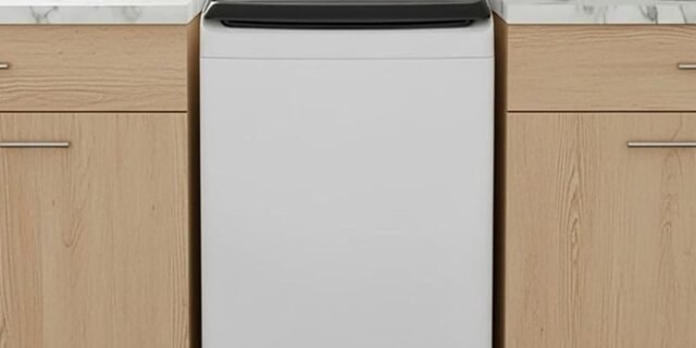 Lavadora de Roupas Midea 12kg 10 Programas de Lavagem Branco Wave Impeller MAV04W120/WKBR04 – 110V