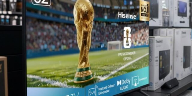 Hisense Smart Tv Hd 32 Polegadas 32a4nv Com Hdr10, Dts Virtual X, Compatibilidade Alexa E Google Home
