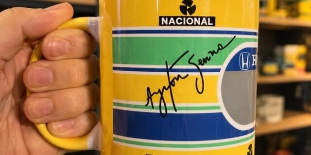 Caneca Ayrton Senna Fórmula 1 F1 Corrida – Mega Oferta