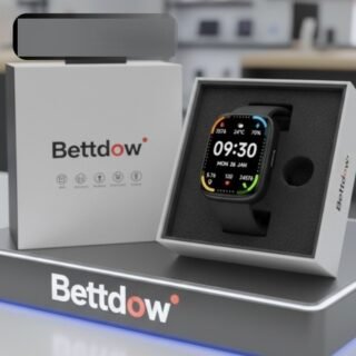 smartwatch com Ecrã tátil e Alexa, à prova d’água IP68 Bettdow