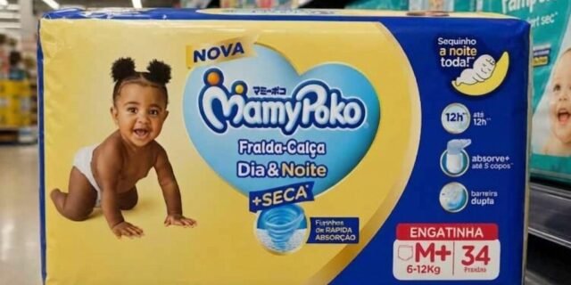 Mamypoko Fralda-calça Dia&noite M 34 Unidades