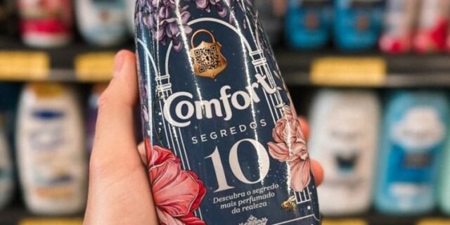 Comfort Amaciante Concentrado Bridgerton 10 Segredos 1L Edição Especial