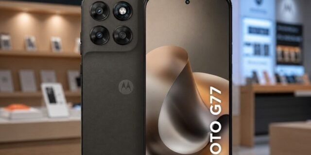Moto G77 5G – 256GB 24GB (8GB RAM + 16GB RAM Boost)