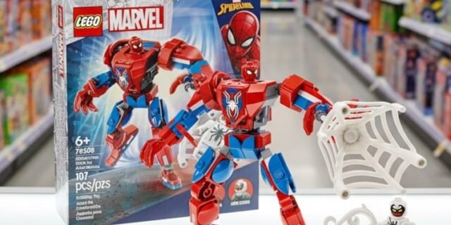 LEGO Super Heroes Marvel Robô do Homem-Aranha 76308 (107 Peças)