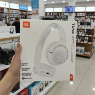 JBL, Fone de Ouvido Bluetooth Over-Ear, Tune 530BT, Sem Fio, Até 76 Horas de Bateria – Branco