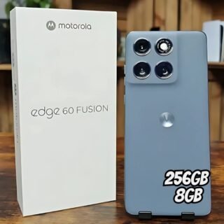 Smartphone Motorola Edge 60 Fusion 5g – 16gb (8gb Ram+8gb Ram Boost) 50mp Sony Ai Camera Ip68 Nfc – Cinza