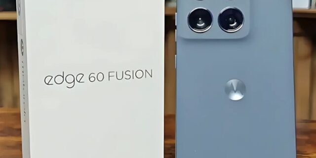 Smartphone Motorola Edge 60 Fusion 5g – 16gb (8gb Ram+8gb Ram Boost) 50mp Sony Ai Camera Ip68 Nfc – Cinza