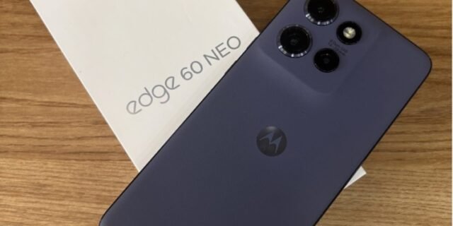 Smartphone Motorola Edge 60 Neo 5g – 512gb 24gb (12gb Ram + 12gb Ram Boost), 50mp Sony Camera Moto Ai E Tela 1.5k Super Hd – Cinza