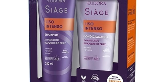 Eudora SIàge Promopack Shampoo/Condicionador Liso Intenso