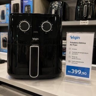 Fritadeira Air Fryer Six Fry Elgin 6,5L Cesto removível 1.500W