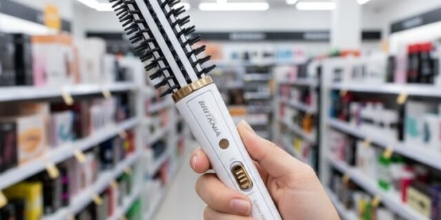 Escova Modeladora Britânia BEC04 2 em 1 Bivolt