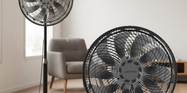 Ventisol ventilador osc coluna turbo 10pas 40 cm 127V