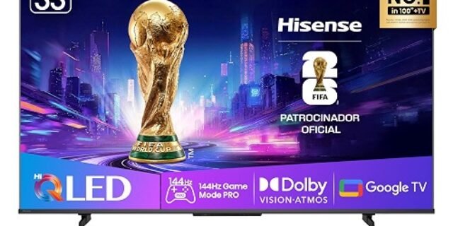 Hisense Smart TV UHD 4K QLED 55 Polegadas 55Q7QG