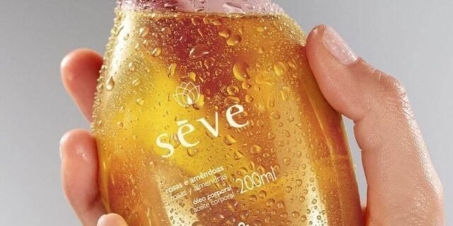 Óleo Desodorante Corporal Sève Rosas e Amêndoas ou Amêndoas Doces 200 ml