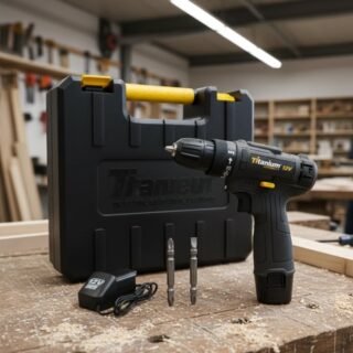 Titanium, Parafusadeira A Bateria CARBON 12V Sem Fio com Carregador Bivolt com Maleta e 2 Acessórios