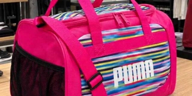 Puma Bolsa Esportiva Evercat Transformation Infantil, Rosa/multi, Tamanho Nico